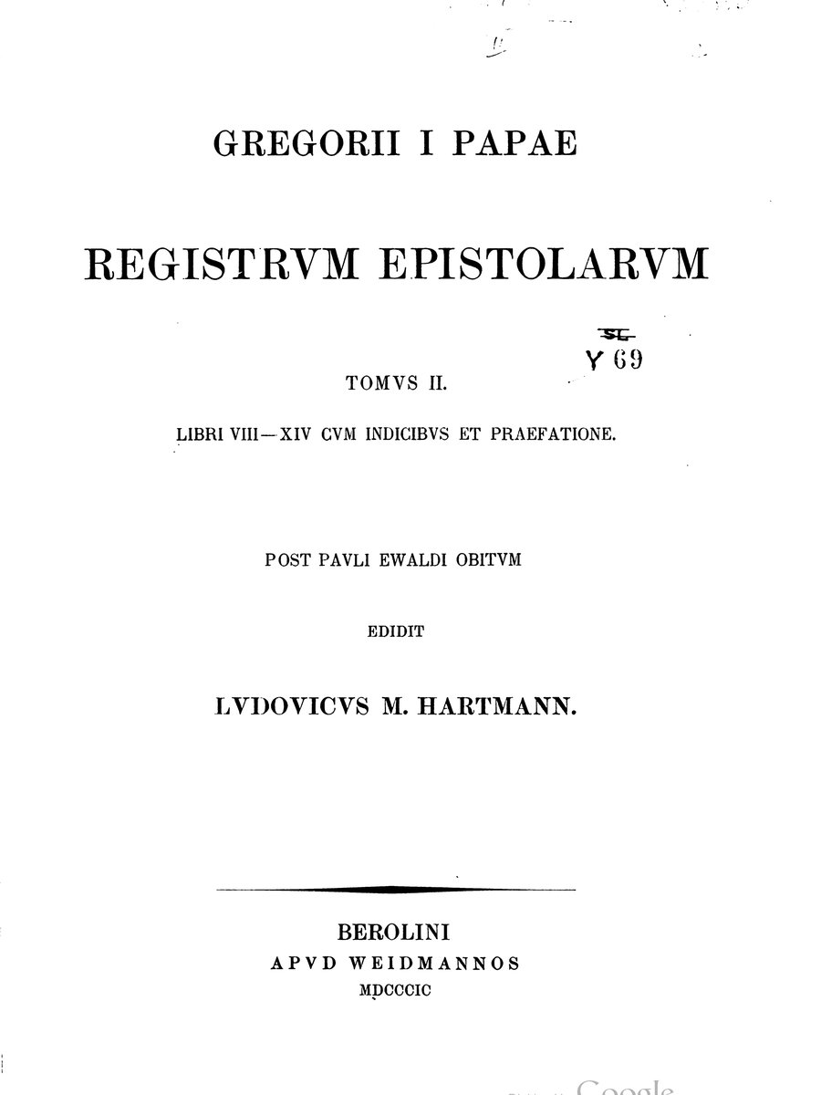 Gregory to Victor, Primate of Numidia